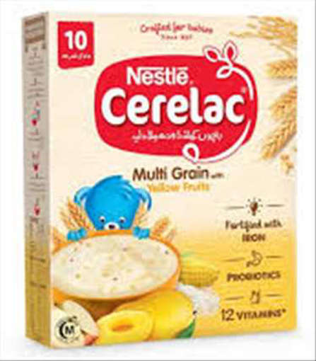 Picture of NESTLE CERELAC YELLOW FRUITS175GM